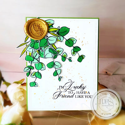 Eucalyptus Stamps, Dies, and Layering Stencils Bundle