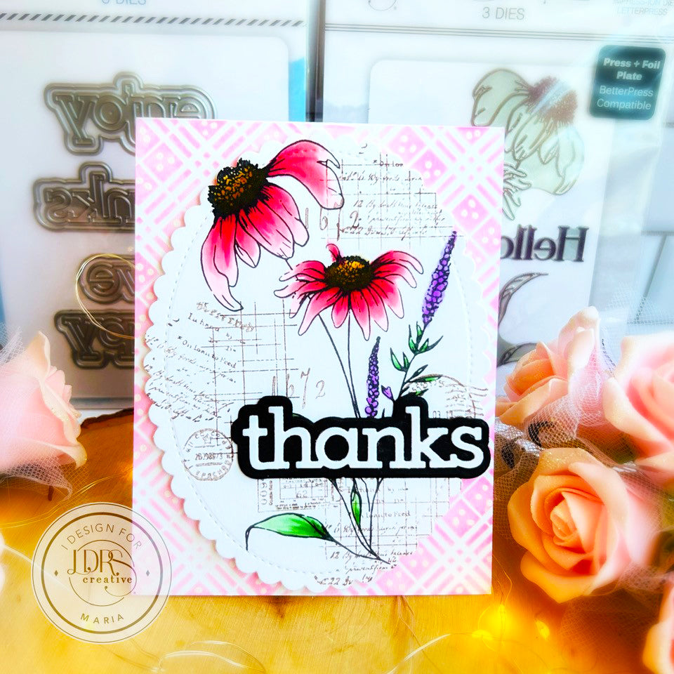 Simply Sentiments 4x6 Stamps and Simply Word Dies Bundle