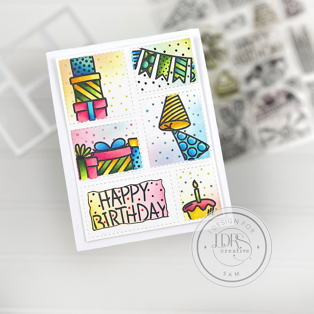Nested Postage Collage Dies