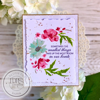 Wildflower Wreath Impress-ion Press + Foil Plates