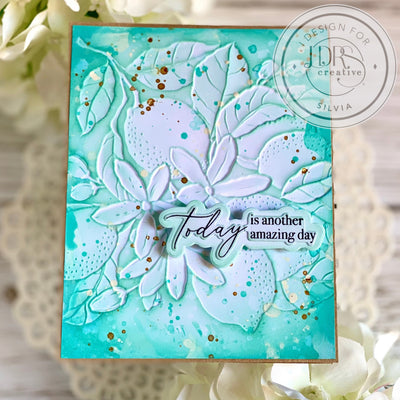 Fruit Tree 3D 6x6 Embossing Folder
