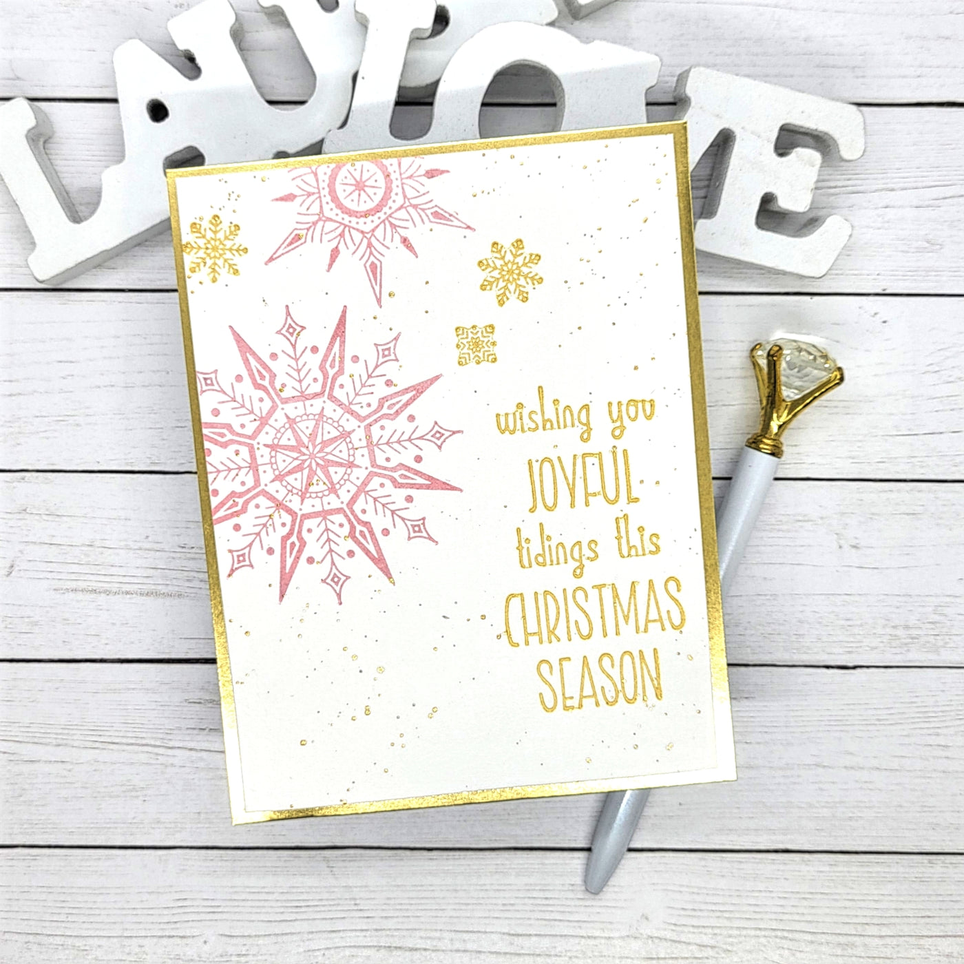 Joy & Wonder Sentiments Impress-ion Press + Foil Plates