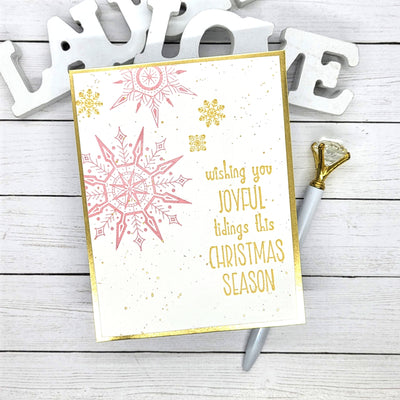 Joy & Wonder Sentiments Impress-ion Press + Foil Plates