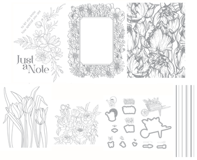 Spring Impress-ion Press + Foil Plates Bundle