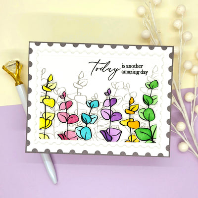 Eucalyptus Stamps, Dies, and Layering Stencils Bundle