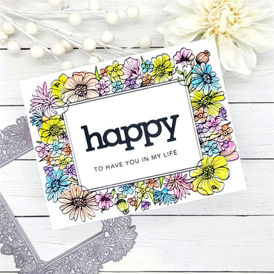 Simply Sentiments 4x6 Stamps and Simply Word Dies Bundle