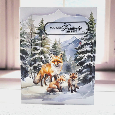 Wildwood Sentiment Frame & Tag Dies