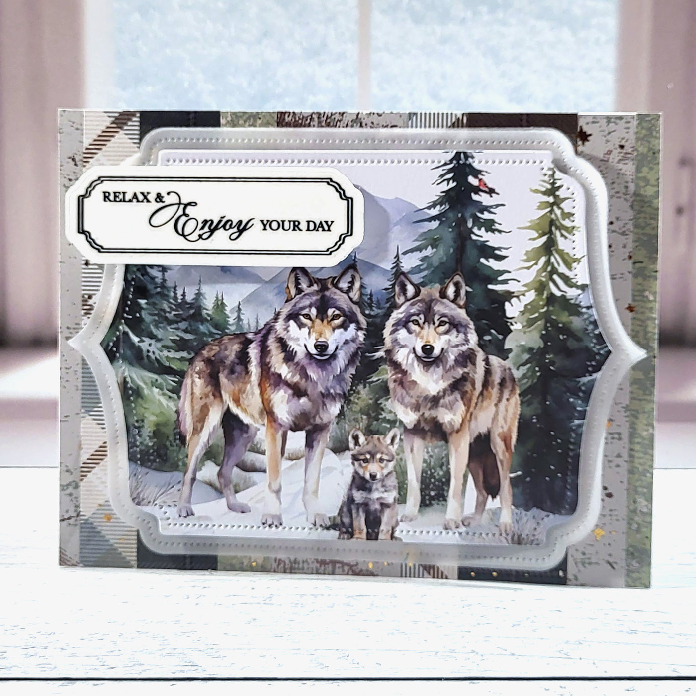 Wildwood Sentiment Frame & Tag Dies