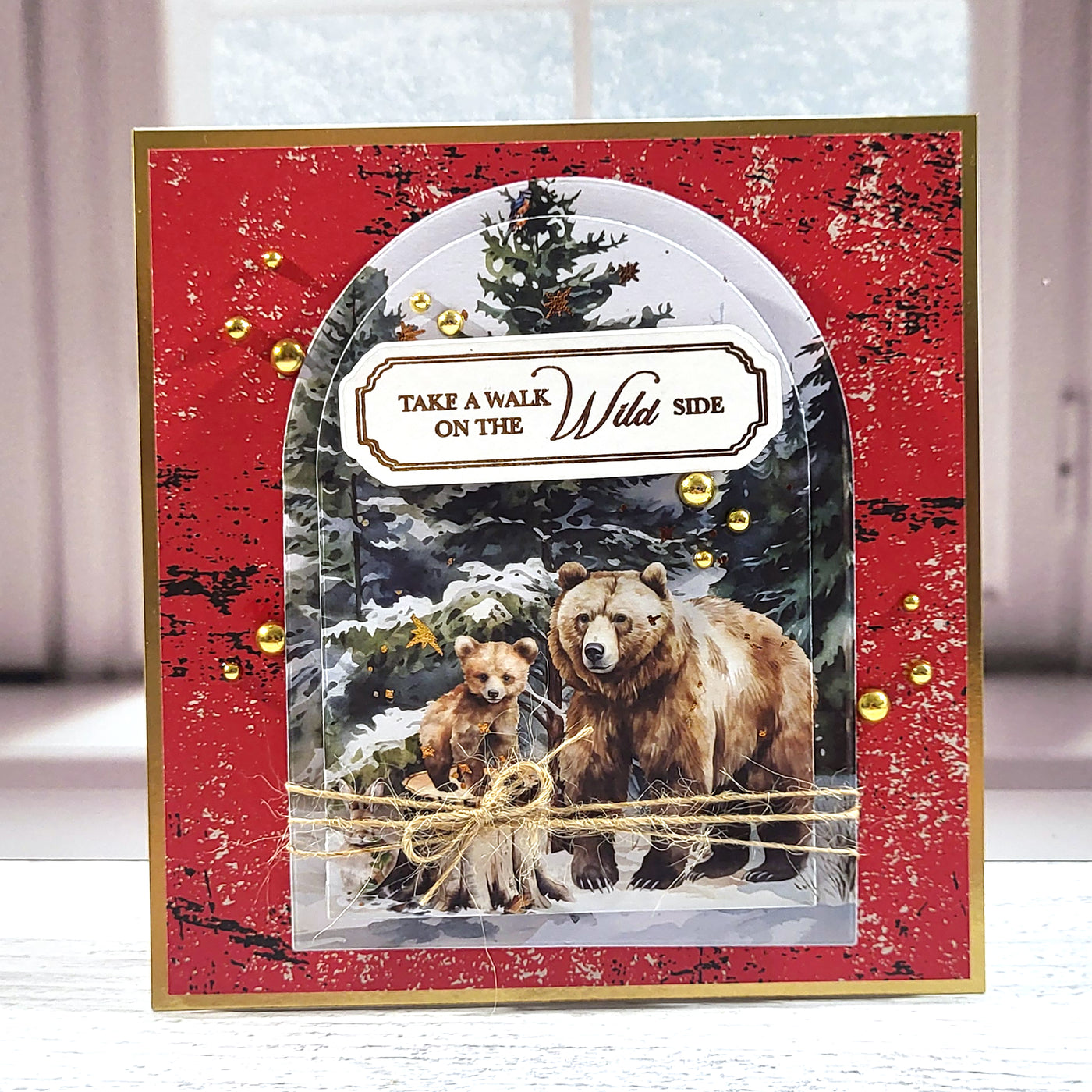 Wildwood Sentiment Frame & Tag Dies