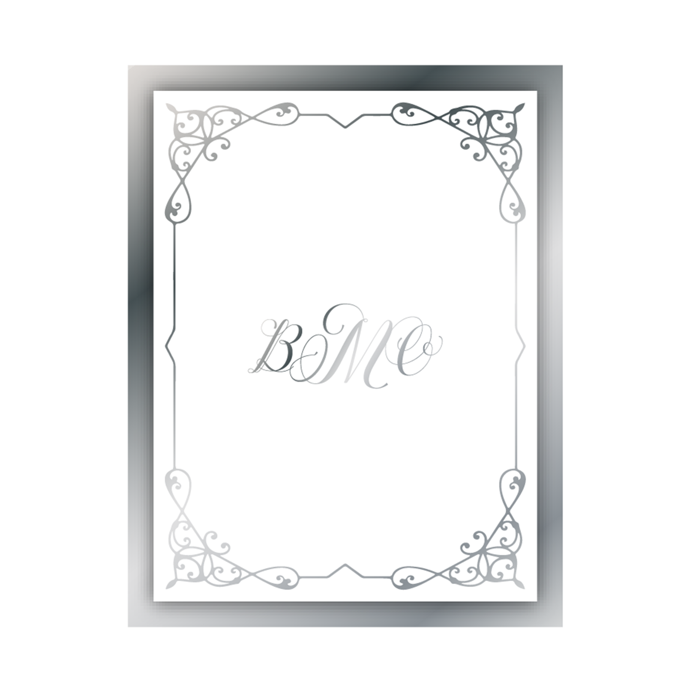 Classic Rectangle Frame Impress-ion Press + Foil Plate