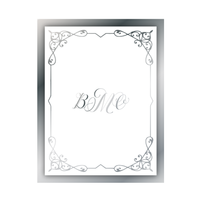 Classic Rectangle Frame Impress-ion Press + Foil Plate