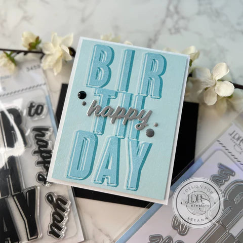 Big Word - Birthday Stamps and Dies Bundle