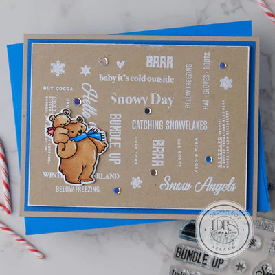 Bundle Up Collage 4x6 Stamps