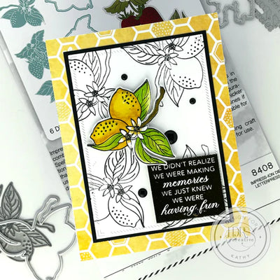 Tutti Fruiti Impress-ion Press + Foil Plates