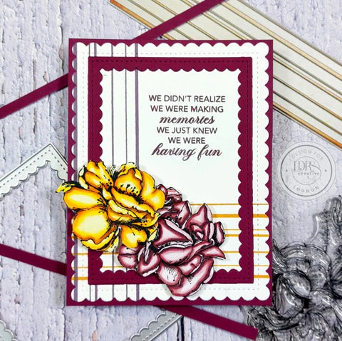 Love & Friendship CLASSIC WINNIE THE POOH Sentiments 4x8 Stamps