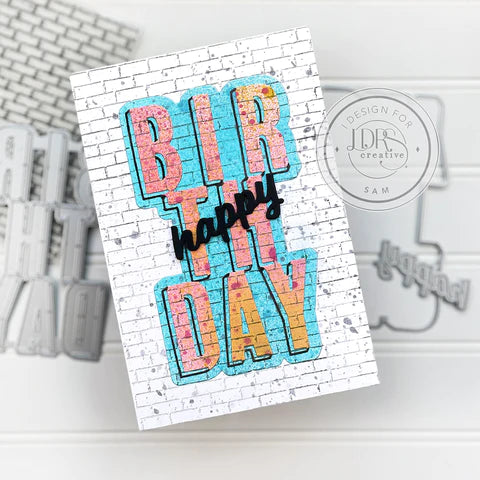 Big Word - Birthday Stamps and Dies Bundle