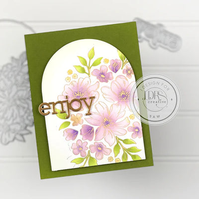 Sweetheart Floral Impress-ion Press + Foil Plate