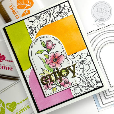 Kind Regards 4x6 Stamps