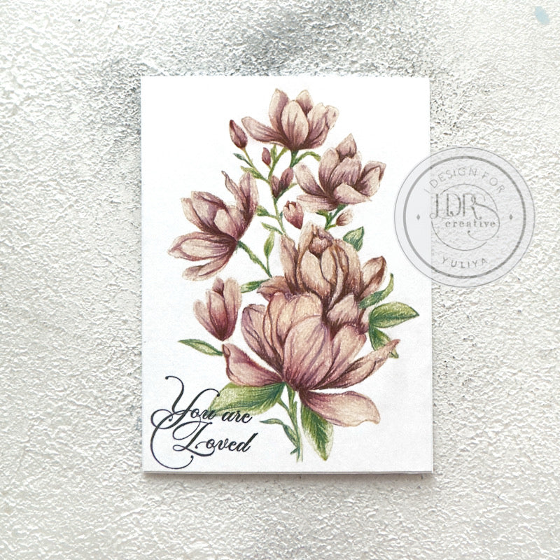 Sweet Magnolias 6x8 Stamps