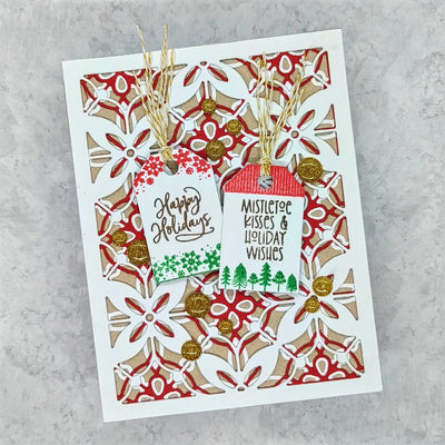 Christmas 4x6 Gift Tag Stack Stamp