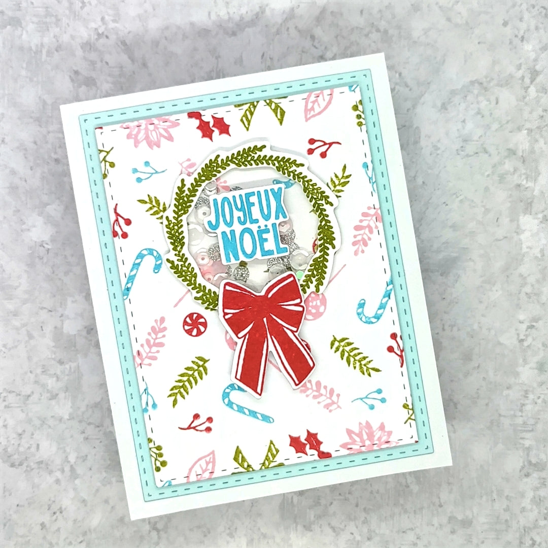 Peace & Joy Pirouette Coordinating Die Set