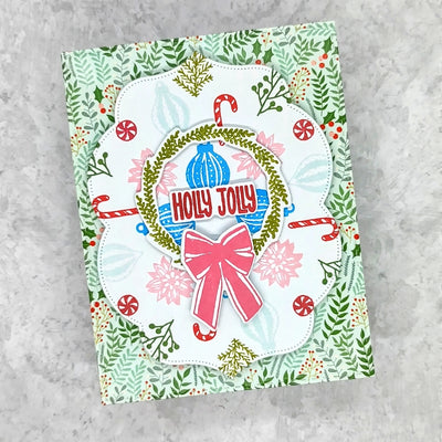 Peace & Joy 6x8 Pirouette Stamps