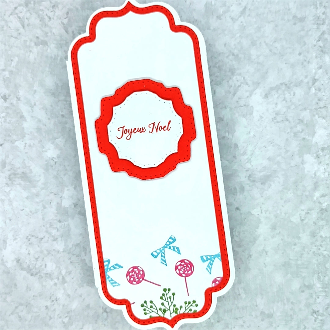 Peace & Joy 6x8 Pirouette Stamps