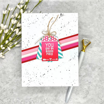 Love Gift Tag Stack 4x6 Stamps