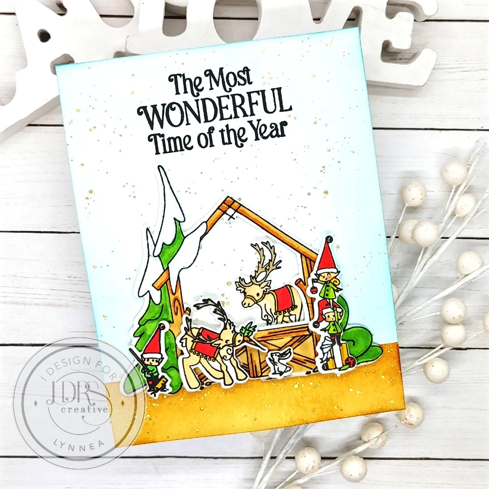 Christmas Sentiments Coordinating Dies