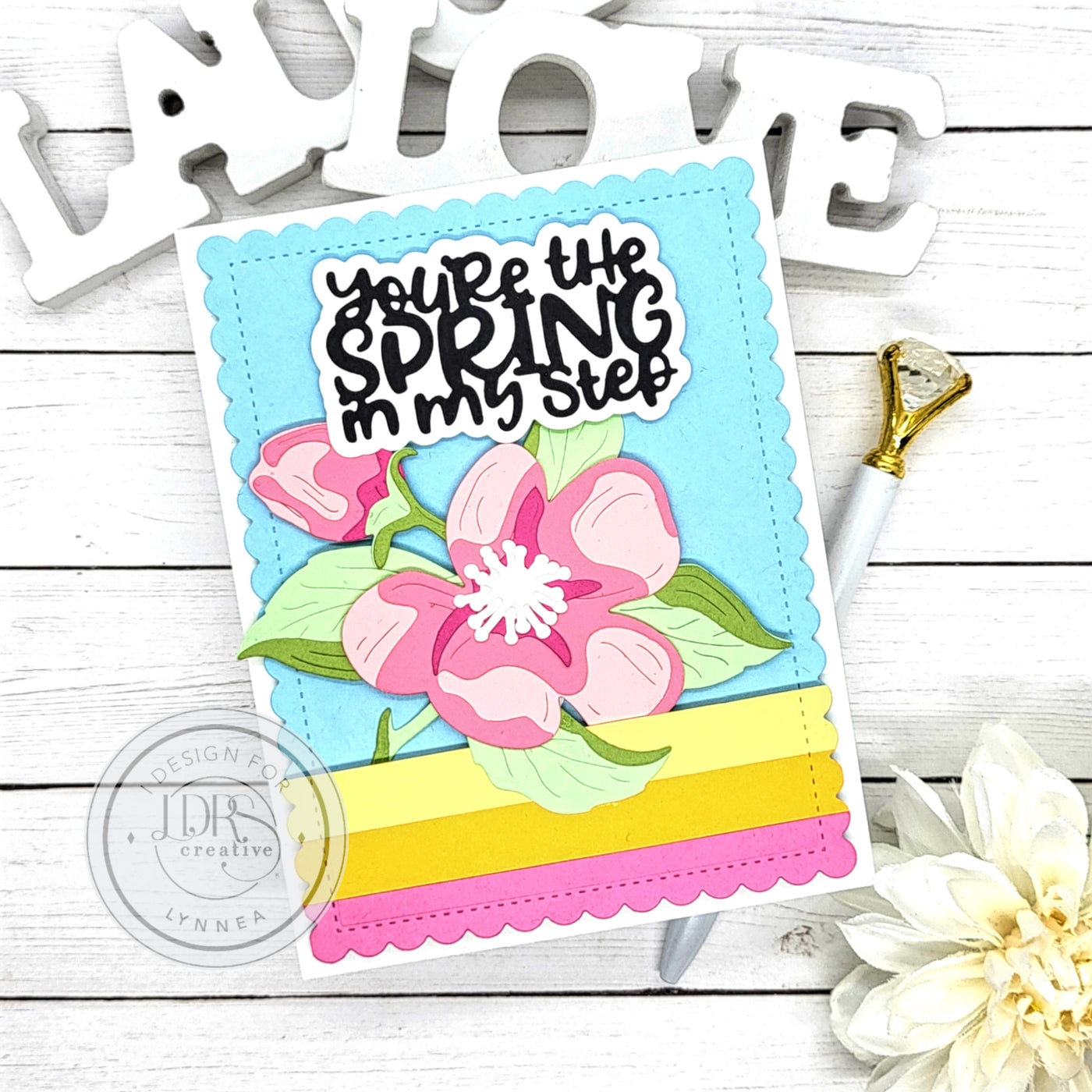 Large Word Spring Sentiments Dies