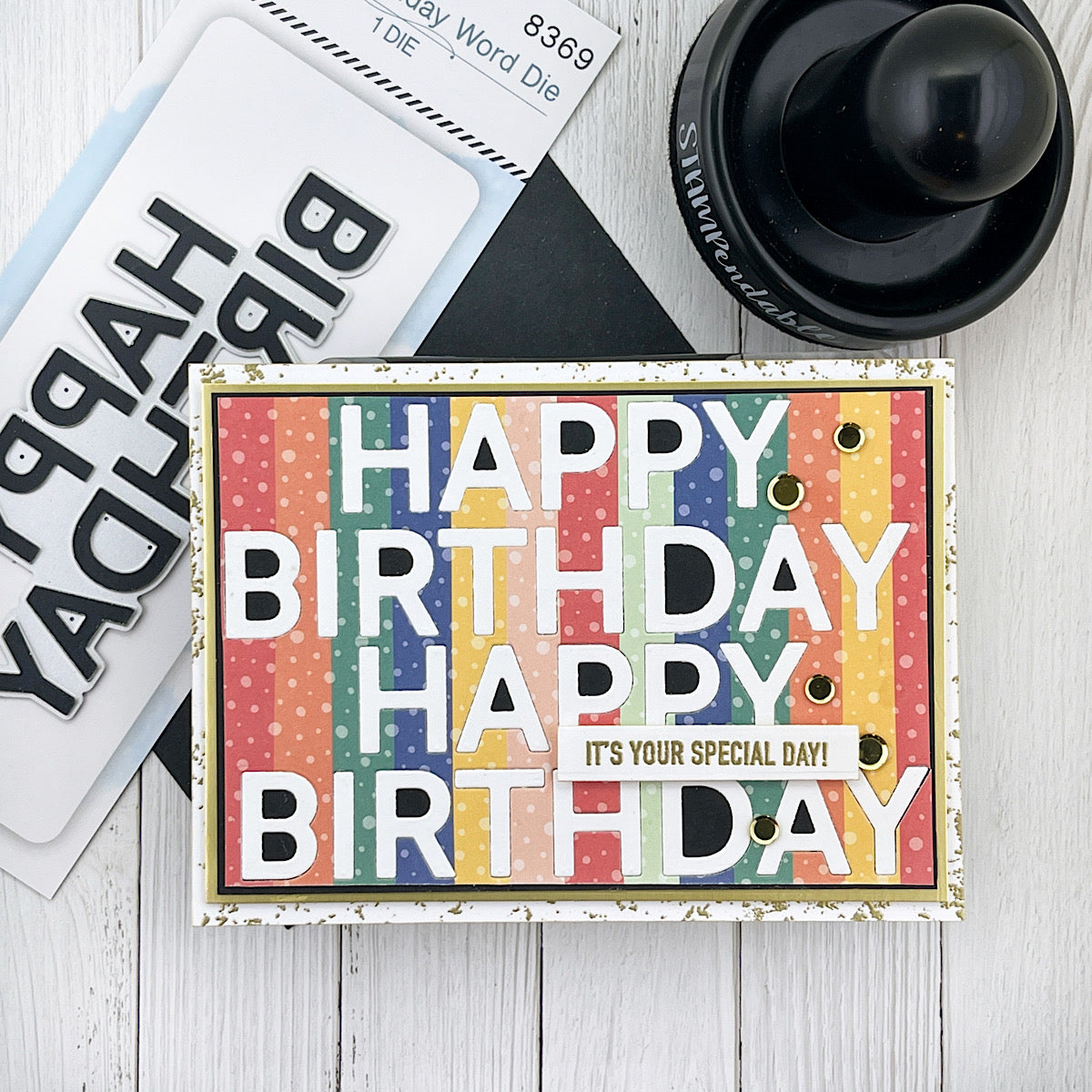 It's Just a Number 4x6 Stamps
