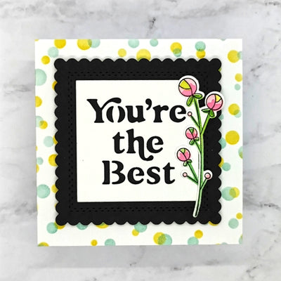 Flower Doodles Coordinating Dies