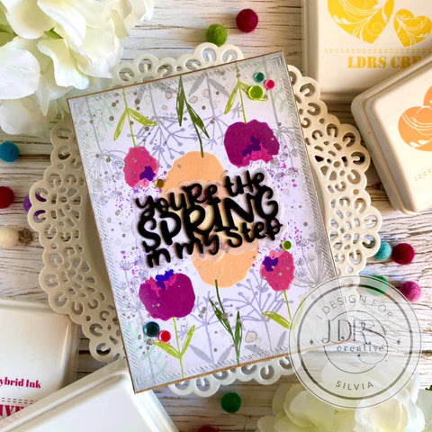 Large Word Spring Sentiments Dies