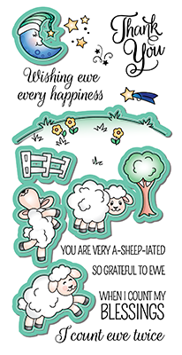Thank Ewe Die Set