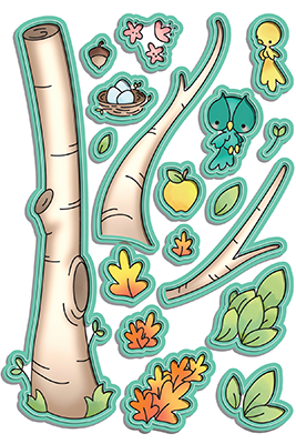 Build-A-Tree Die Set