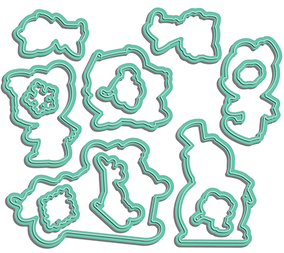 Snow Much Fun Coordinating Die Set