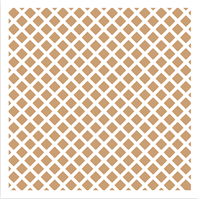 Waffle Cone - 6x6 Stencil