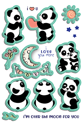 Panda Play Die Set