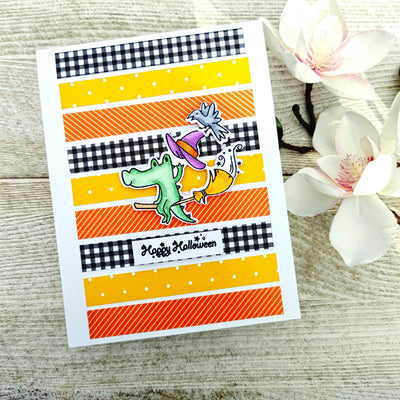 Spook Ya Later Alligator Coordinating Die Set