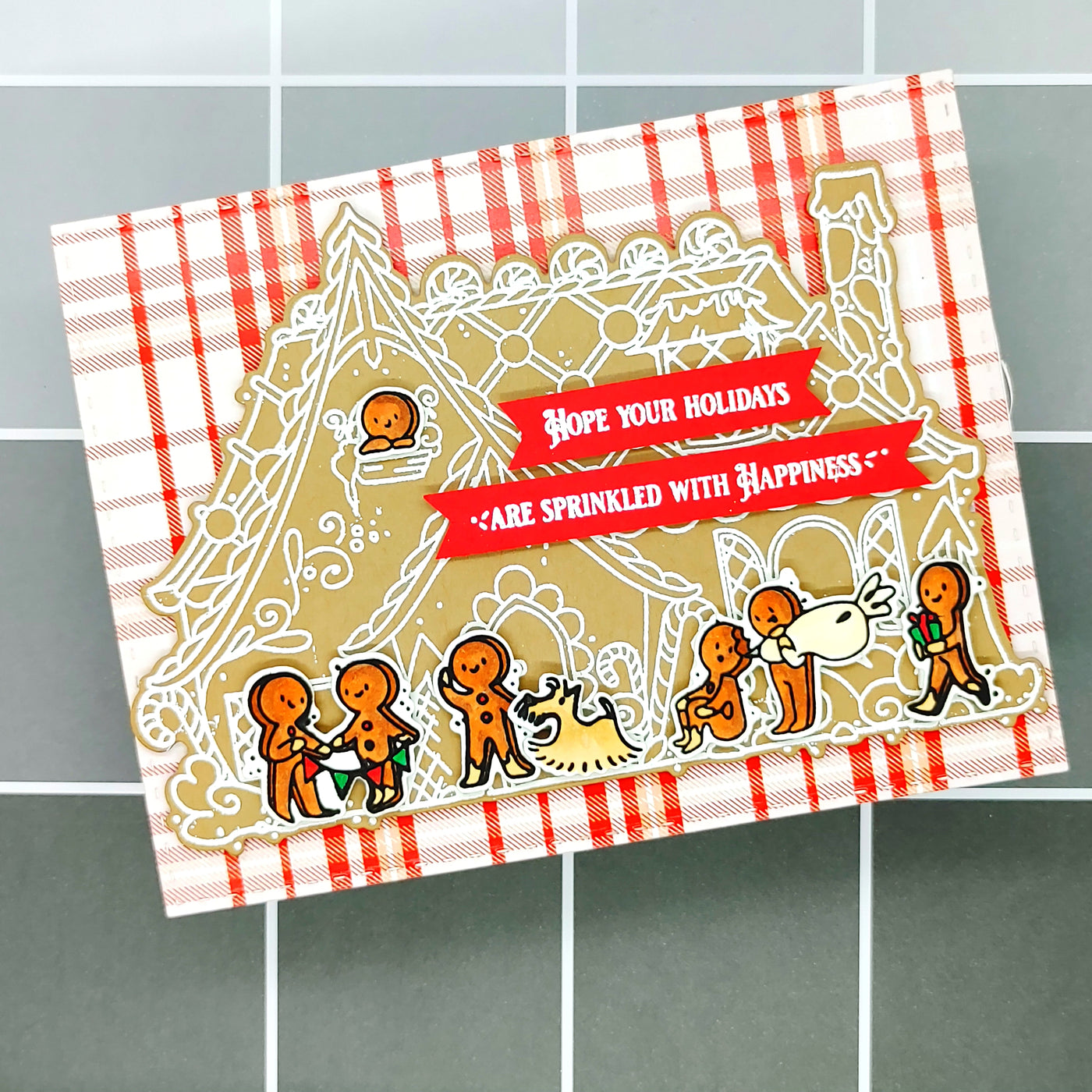 Gingerbread Kisses - Pocket Pals Die Set