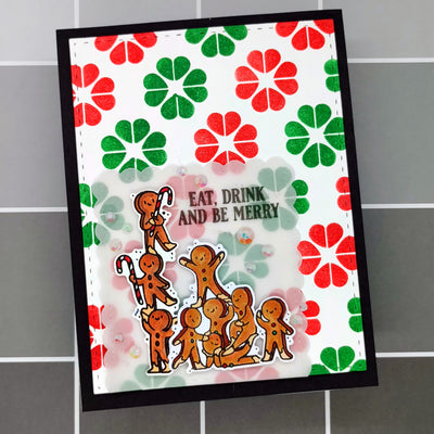 Gingerbread Kisses - Pocket Pals Die Set