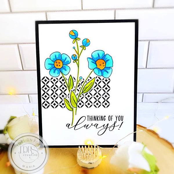 Flower Doodles Coordinating Dies