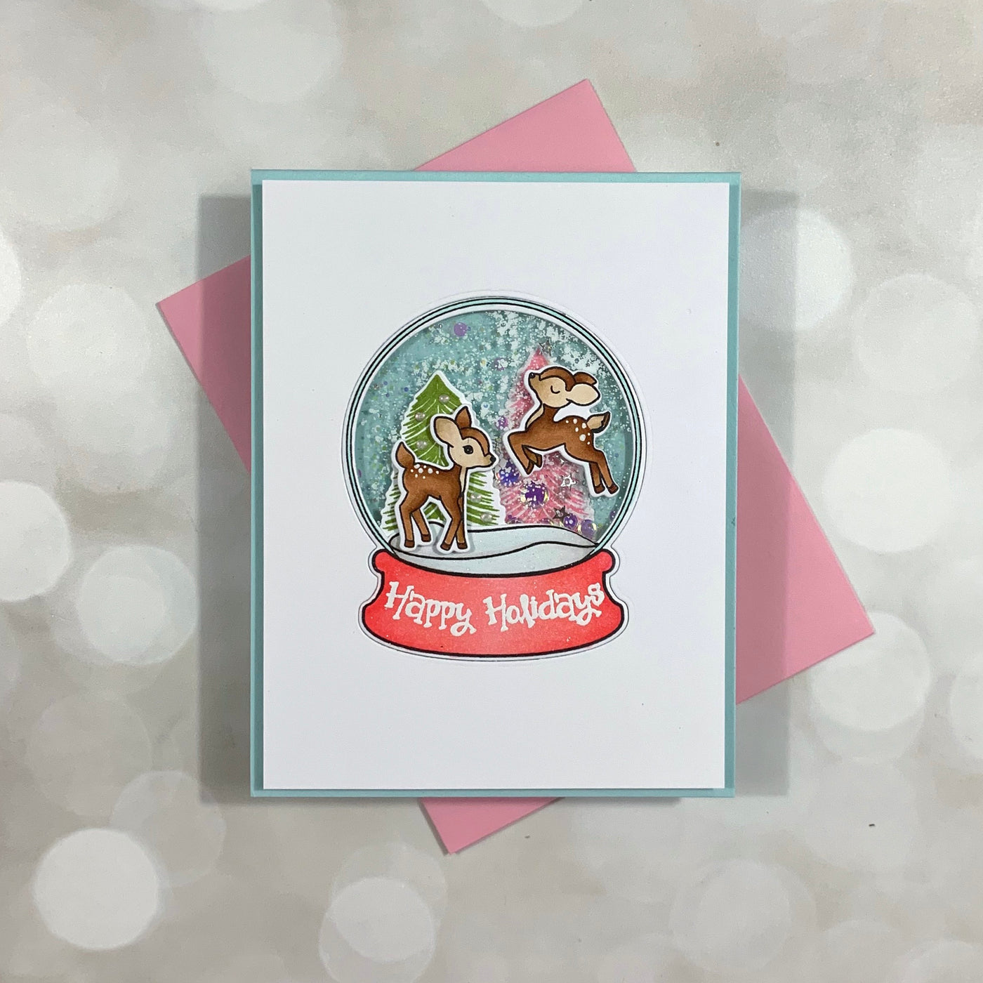 Snow Deer To Me Coordinating Die Set
