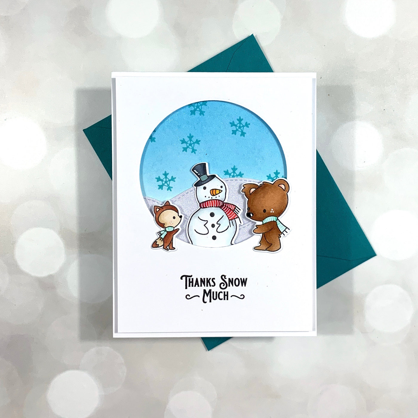 Snow Deer To Me Coordinating Die Set