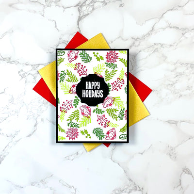 Peace & Joy 6x8 Pirouette Stamps