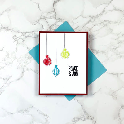Peace & Joy Pirouette Coordinating Die Set