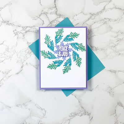 Peace & Joy Pirouette Coordinating Die Set