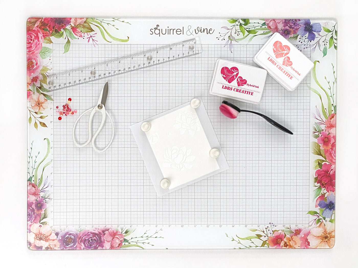 Luxe Magnetic Glass Craft Mat Bundle