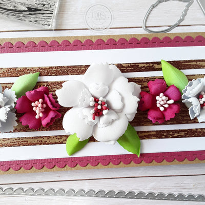 Floral Scallop Slimline Dies