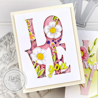 Flower Doodles Coordinating Dies
